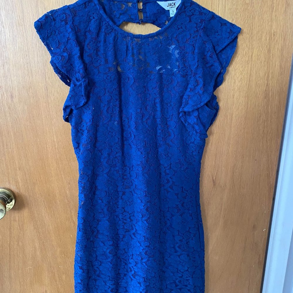 Blue Lace Dress (NWT)